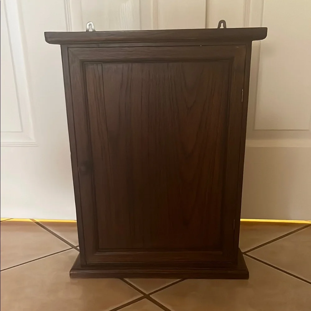 Elegant Brown Wall Display Shelf